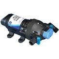 Refueling pump 24 DCV for diesel,
Fuel oil and light oils
Article no. 23870-1300
Robust refueling pump with 35 litres/
Minute delivery rate 24 volts direct current
self-priming
with encapsulated transmitter for on/off switching
* Flow rate: 35 liters/minute at 3 m
head
* delivery pressure:
* Head: Maximum 6 m
* Suction lift: up to 2.8 m dry
* Pressure switch: no
* Cut-out pressure: no
* Bypass: No (pump is not grounded
for operation with nozzle)
* Connections: hose connection 19 mm
* Dimensions:
180mm length, 110mm width, 140mm height
* Power consumption: 7 amps at 3 m head
Maximum current consumption 10A
* Fuse: 10 amps
* Drive: 24 volt direct current electric motor
* Duration of use: Intermittent
* Operating temperature: -30 °C to +40 °C