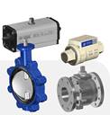 AISI304 Stainless Threaded Ball Valve, Double Acting Actuator, 24VDC Namur valve, Switch Box Included