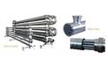 Module type MLI 60 6000 BA - tube length 5950 mm

/ In the pipe ** In the coat
Material / 1.4401 ** 1.4301
  Processing / weld seams pickled and brushed
Connections / flange - DN 50 -
EN 1092-1 - PN 16 ** flange - DN40 -
EN 1092-1 - PN16
Nominal pressure / 10 bar
Temperature / 110 ° C ** 184 ° C
Compensators / no ** yes
Execution / completely welded
Norm / 97/23 / CE
Documentation / operating instructions
Declaration of Conformity

Technical specifications:
1) 1,500 l / h WFI cool from 85 to 20 ° C with cooling water (7 ° C) according to calculation table B3992