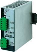 Alim. switching mode 5A-24VDC 120W / 1x 90-264Vac & 100-345Vdc

CABUR XCSF120CP
Single-phase Cool Power switching power supply, redundant version
• Input voltage: 90 - 264 Vac & 100 - 345 Vdc
• Output voltage: 24 Vdc
• Output current: 5 A
• Overload limit current: 8 A for> 30 s with Uout> 90% Un
• Short-circuit peak current: 15 A for 50 ms
• Efficiency:> 86% /> 90%
• Mounting: vertical on rail, 10 mm apart from adjacent components