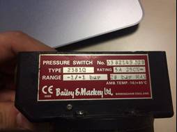Lmv/Pns/138 Iq01b Low Pressure Switch